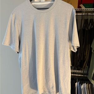 Lululemon Athletica Light Gray Short Sleeve Tee